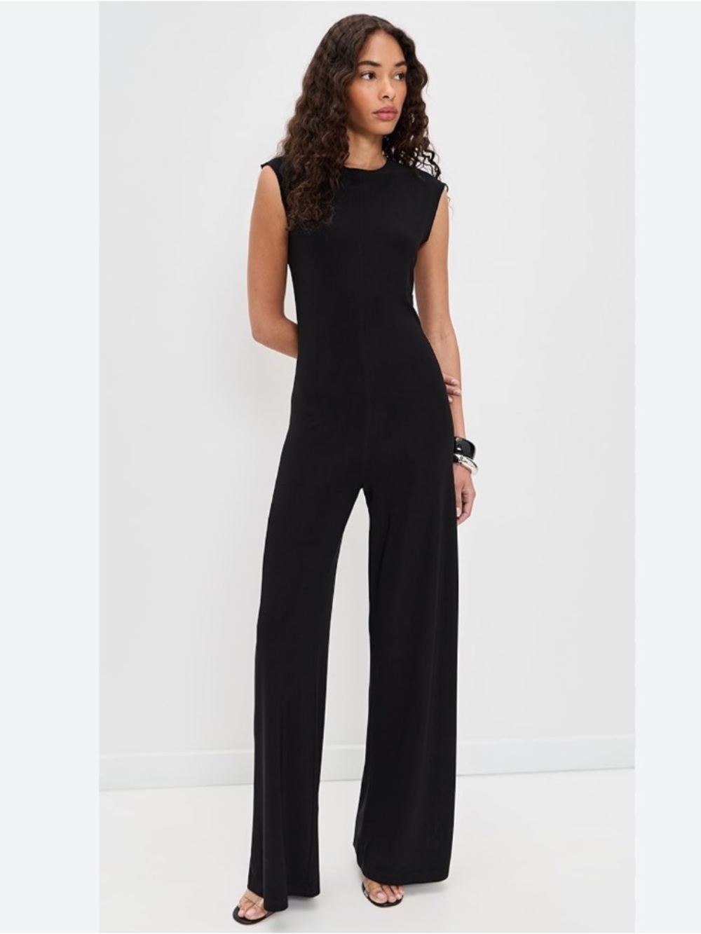Norma Kamali Jumpsuit Sleeveless in Black